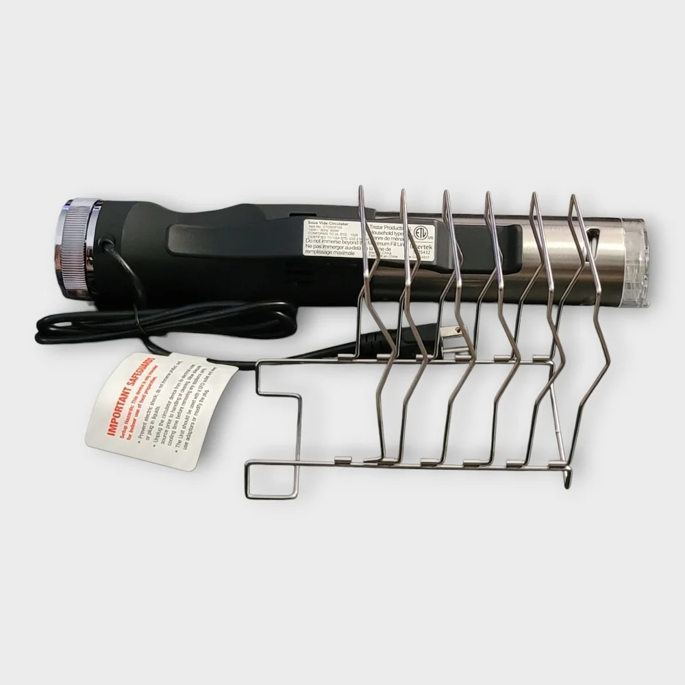 Trister Power Precision Sous Vide Method of Cooking Circulator Cooker With Rack